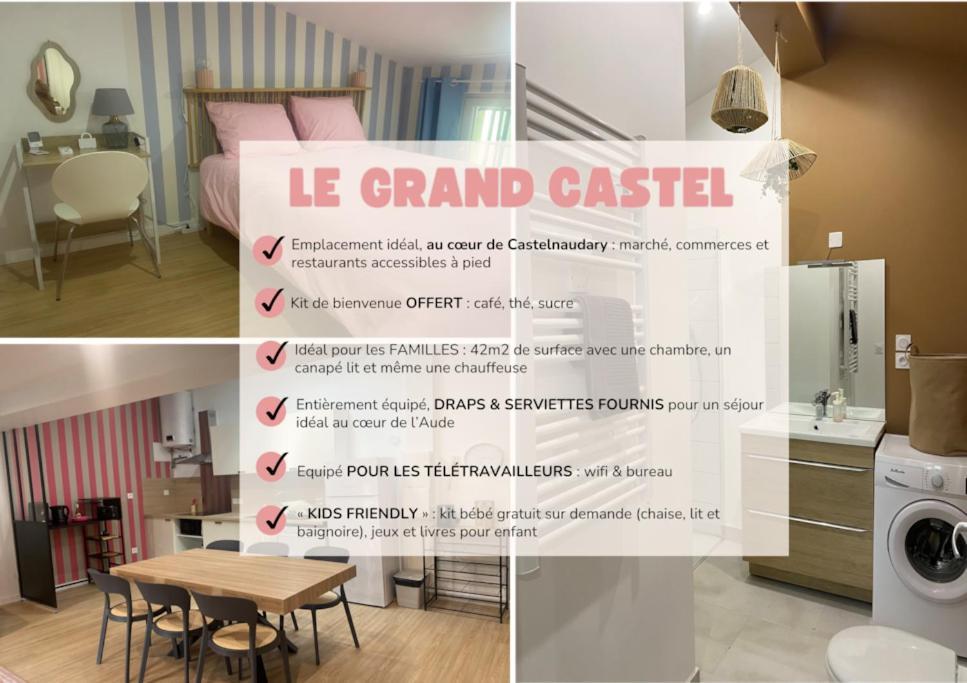Le Grand Castel Castelnaudary Exterior foto